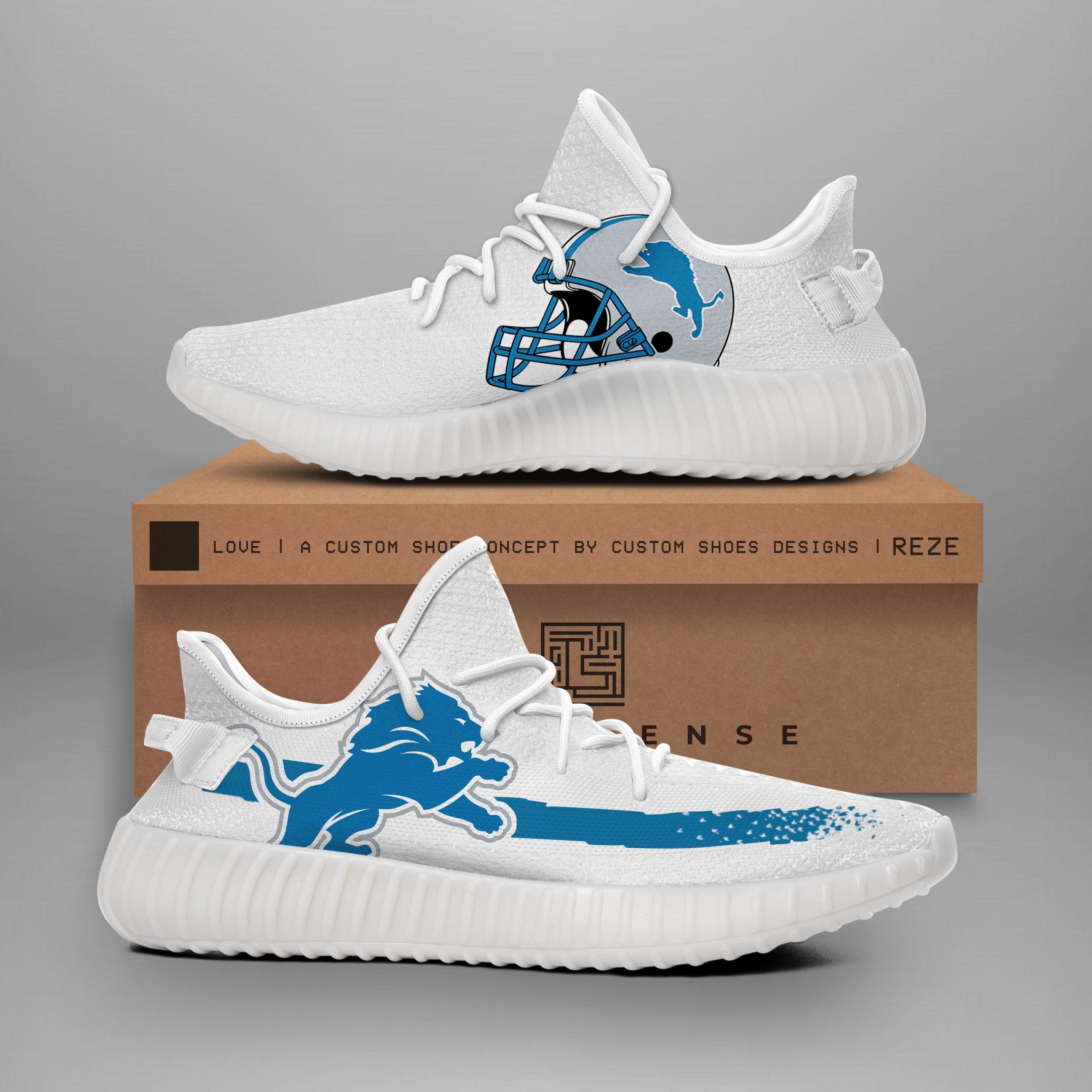 detroit lions tennis shoes