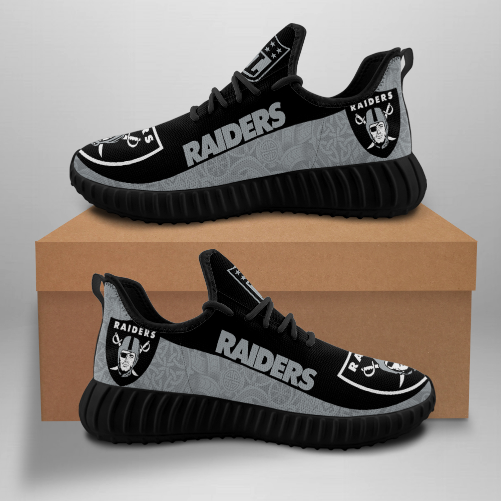 NFL Oakland Raiders Custom Sneakers Top 