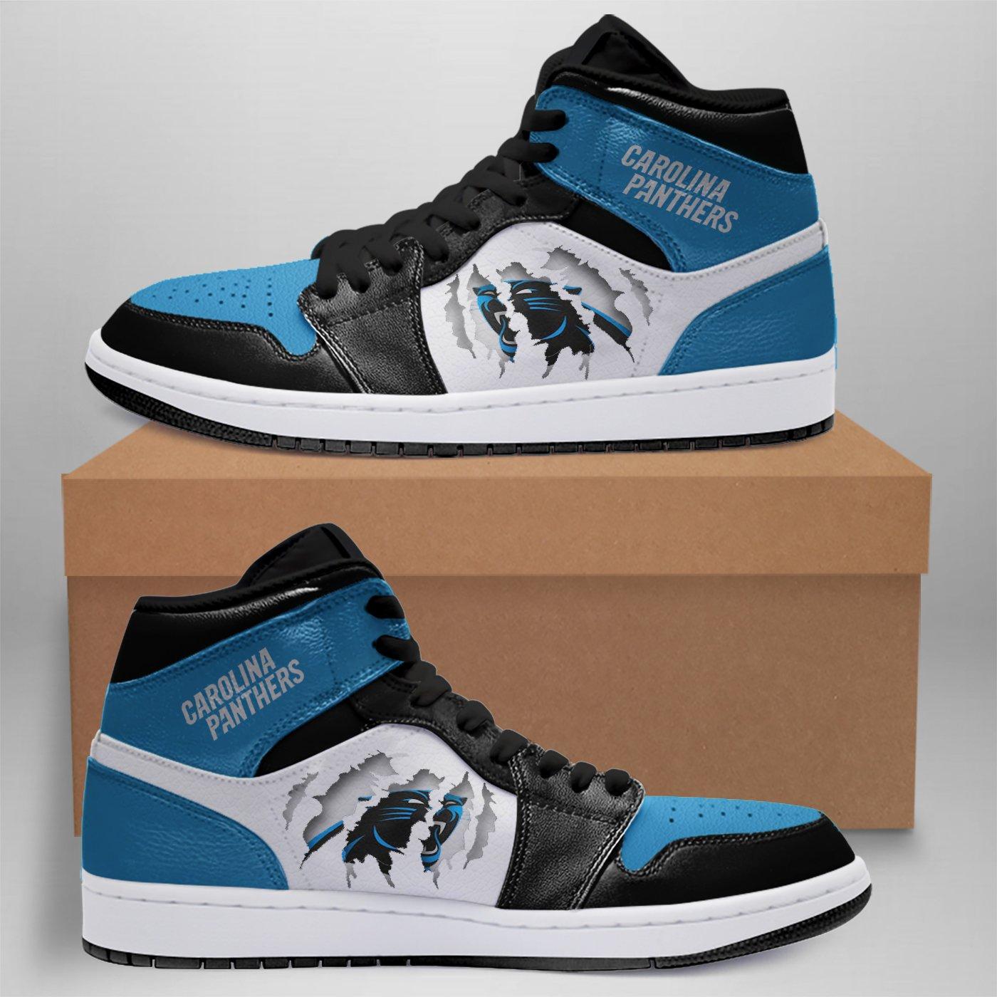 carolina panther jordans shoes