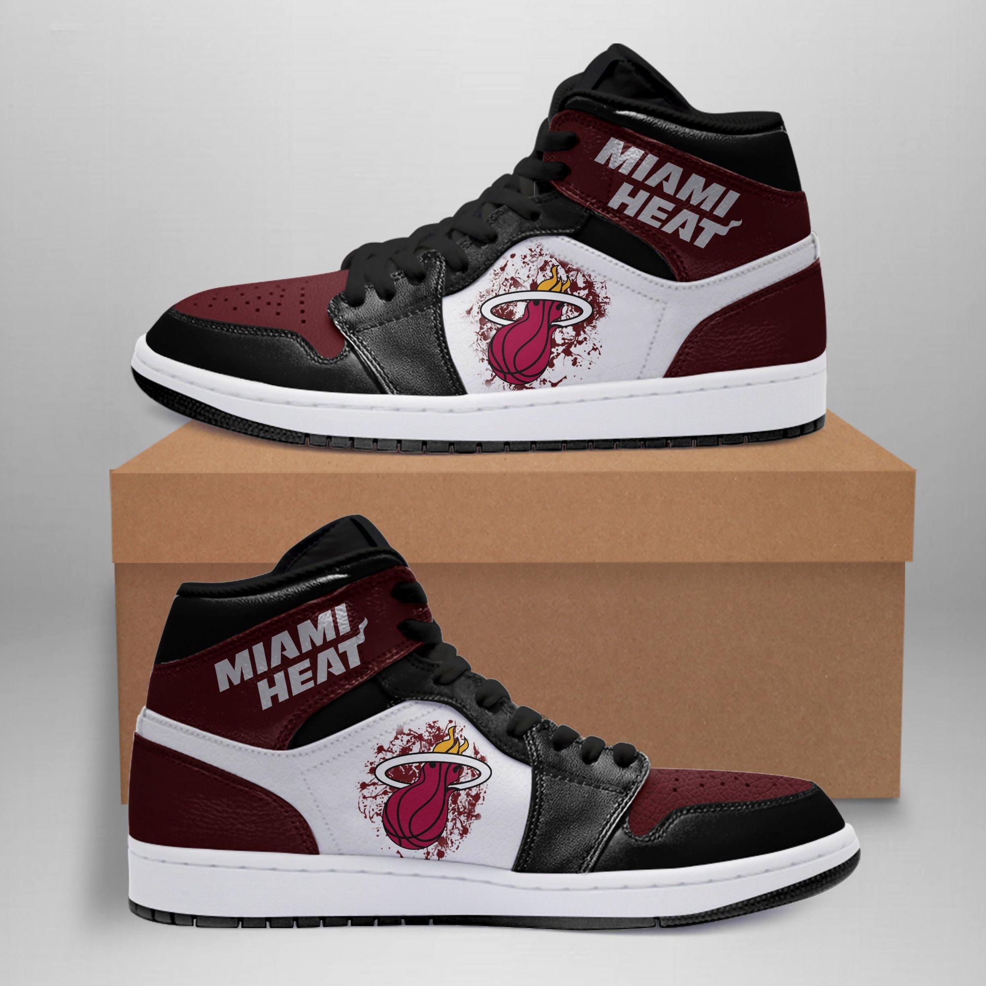 miami heat custom shoes
