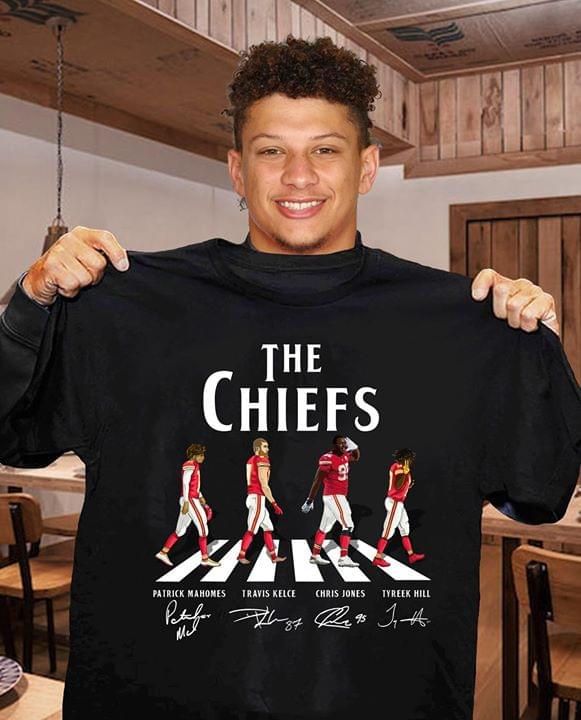 chiefs abbey road shirt
