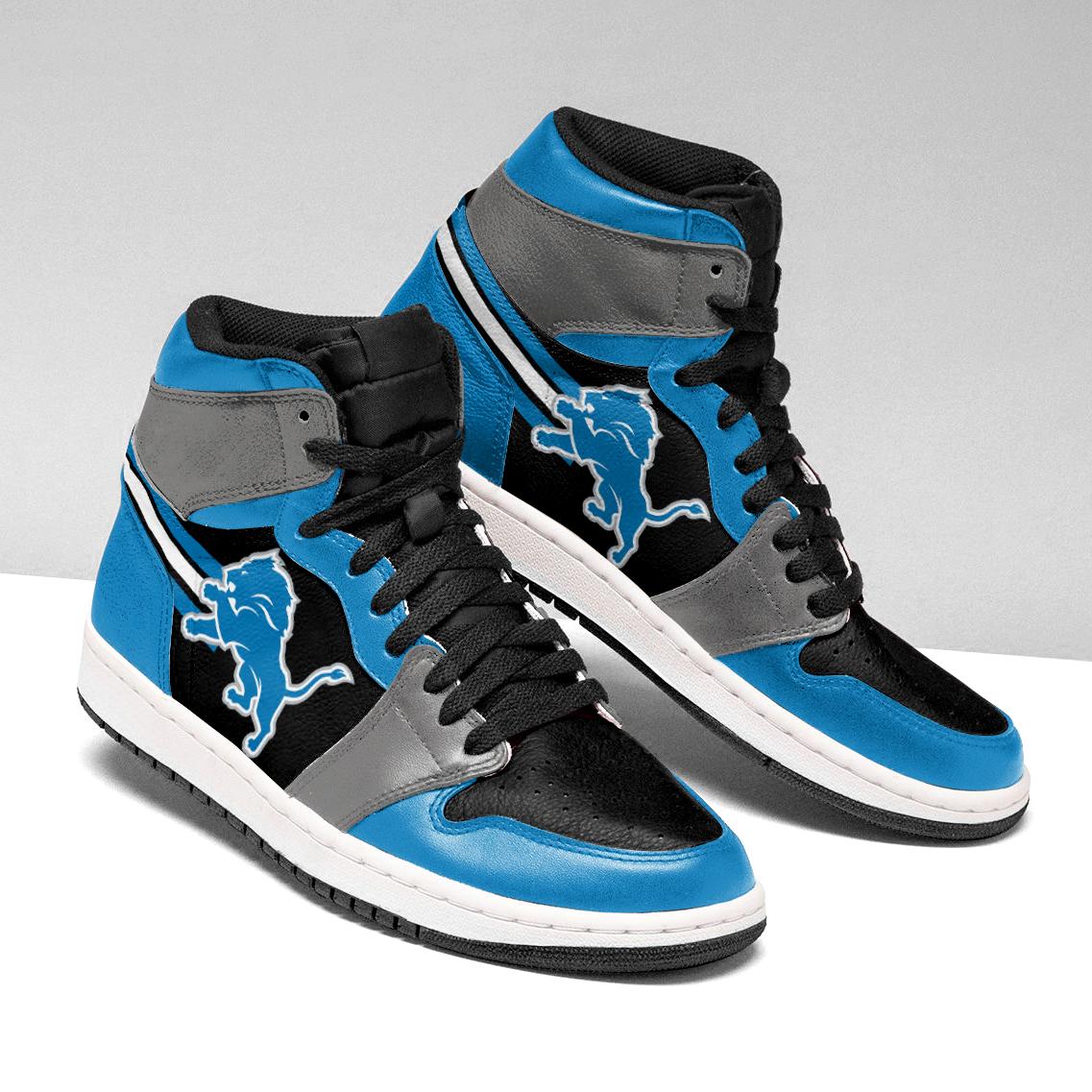 detroit lions custom shoes