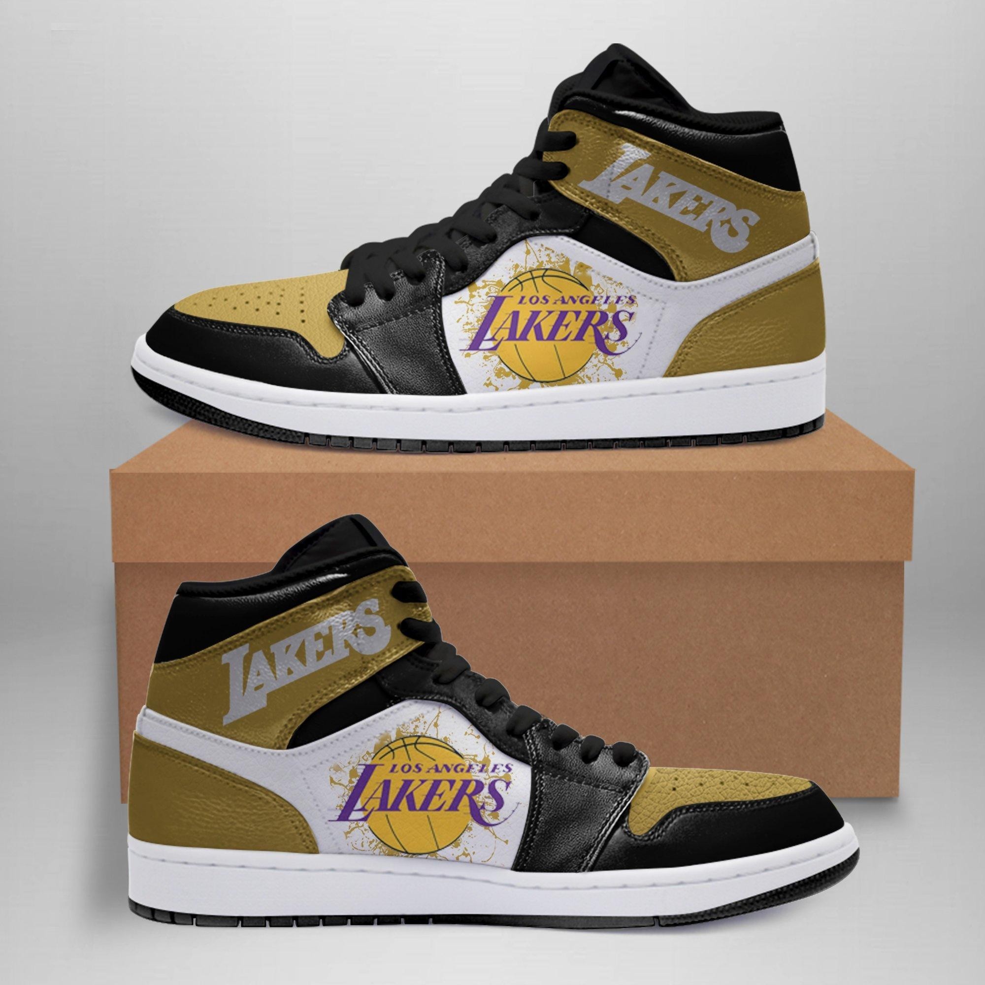 lakers custom shoes