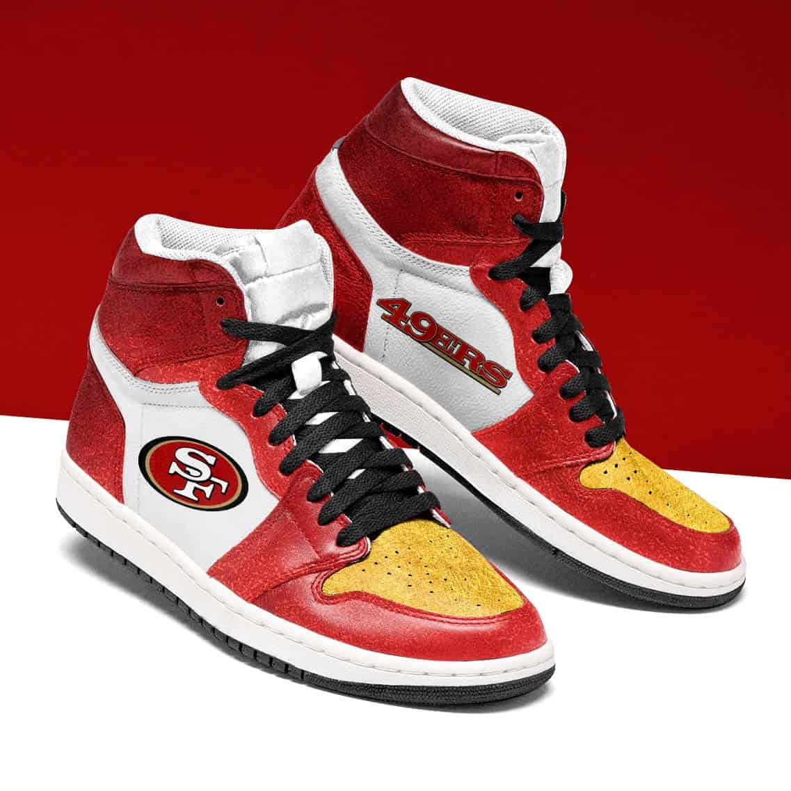 49ers jordan shoes