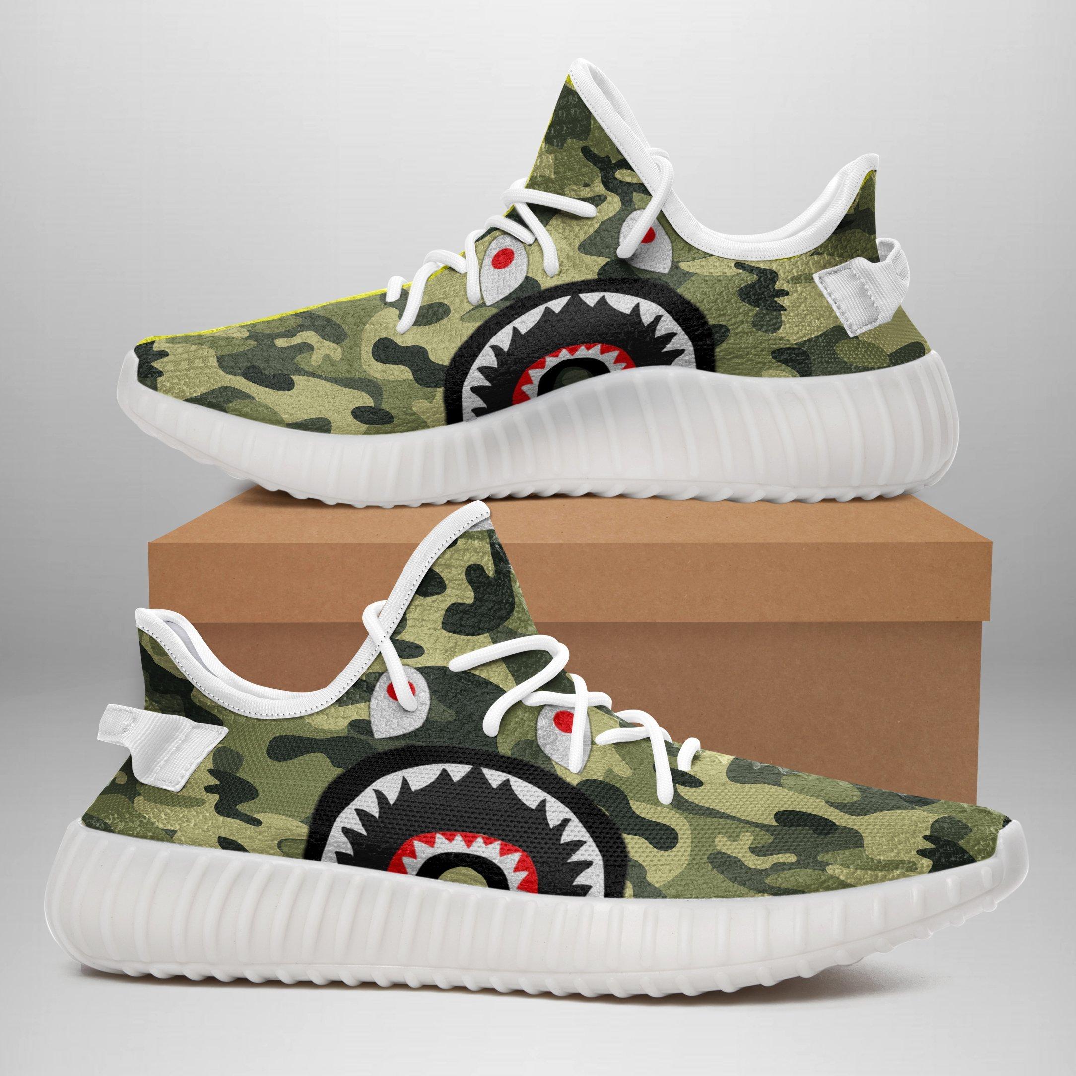 Bape Limited Edition White Yeezy 