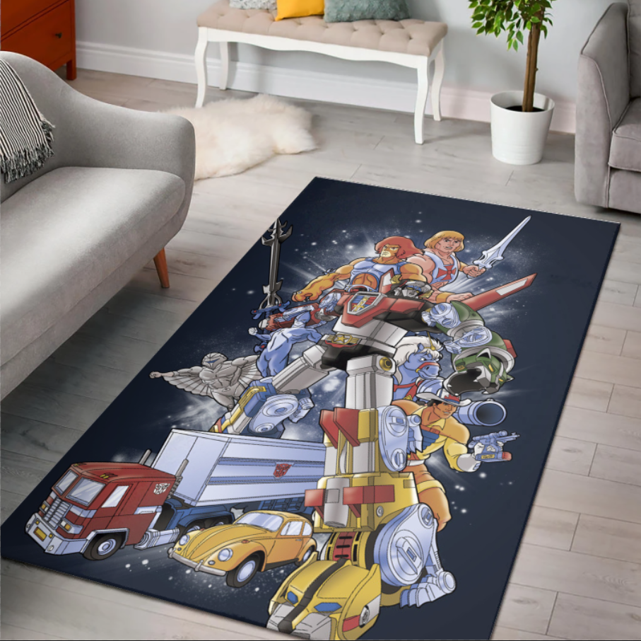 Man Voltron Thundercat Area Rug Rugs, Funny Area Rugs
